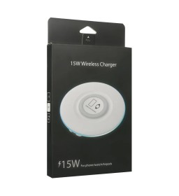 Ładowarka indukcyjna 2w1 15W MT-30 biała