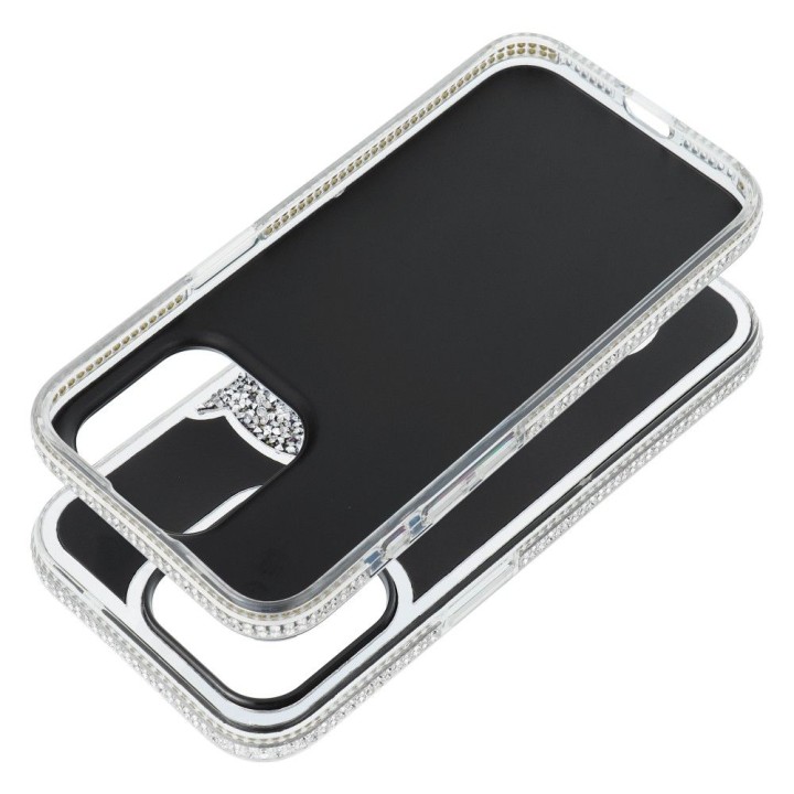 Case for iPhone 16 PRO Teddy Bear silver