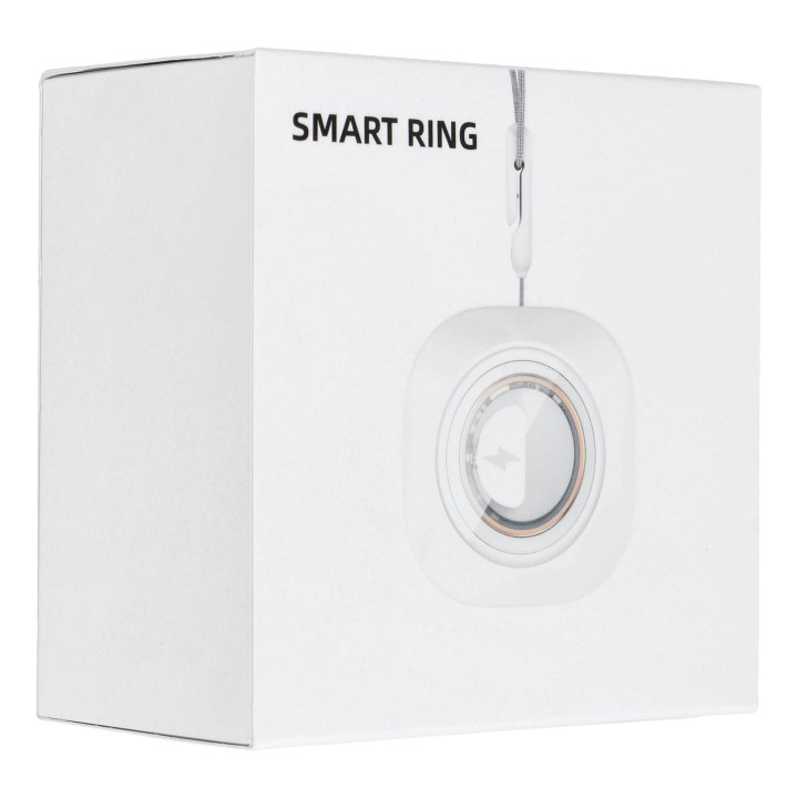 Smart Ring R11M- розумне сталеве кільце із зарядною станцією розмір 8 (18,1mm) чорне