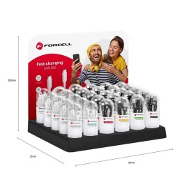 Stand для кабели в тубах Forcell 30 мест D336 + логотип