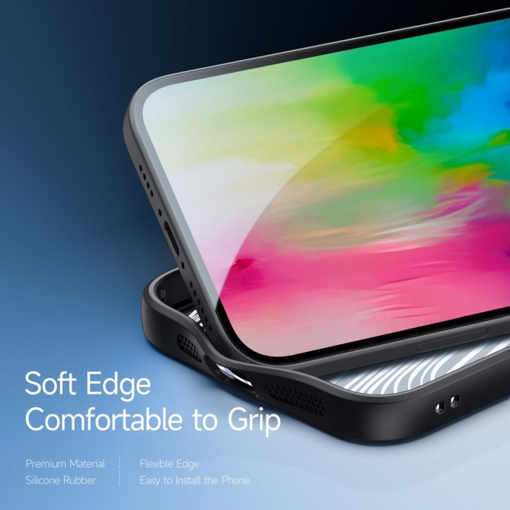 DUX DUCIS case AIMO MAG compatible with Magsafe for IPHONE 16 Plus black