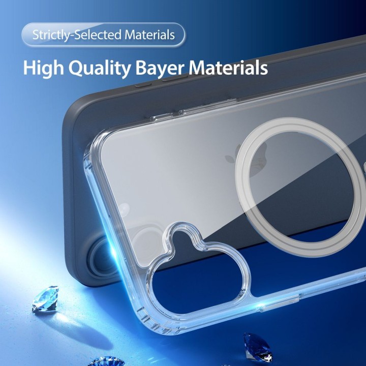 DUX DUCIS case CLIN MAG compatible with Magsafe for IPHONE 16 Plus transparent