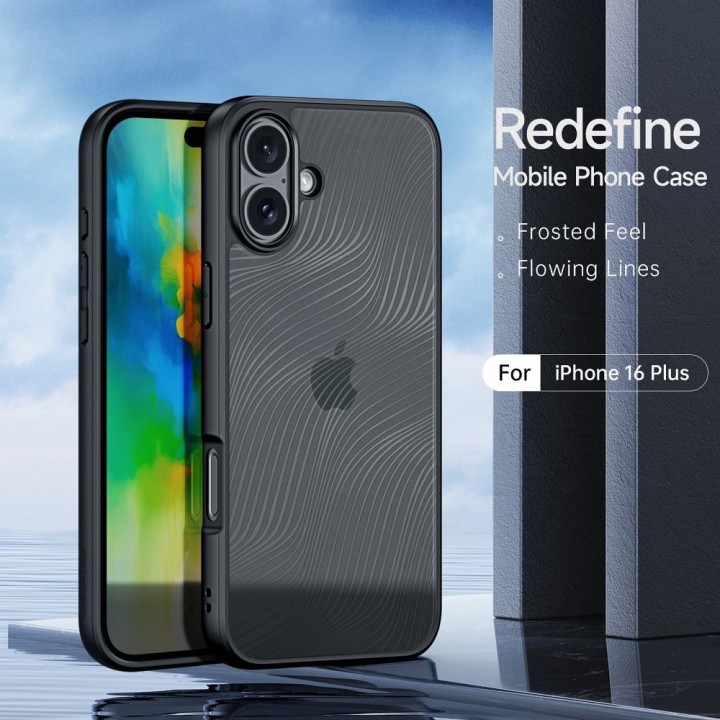 DUX DUCIS case AIMO MAG compatible with Magsafe for IPHONE 16 Plus black