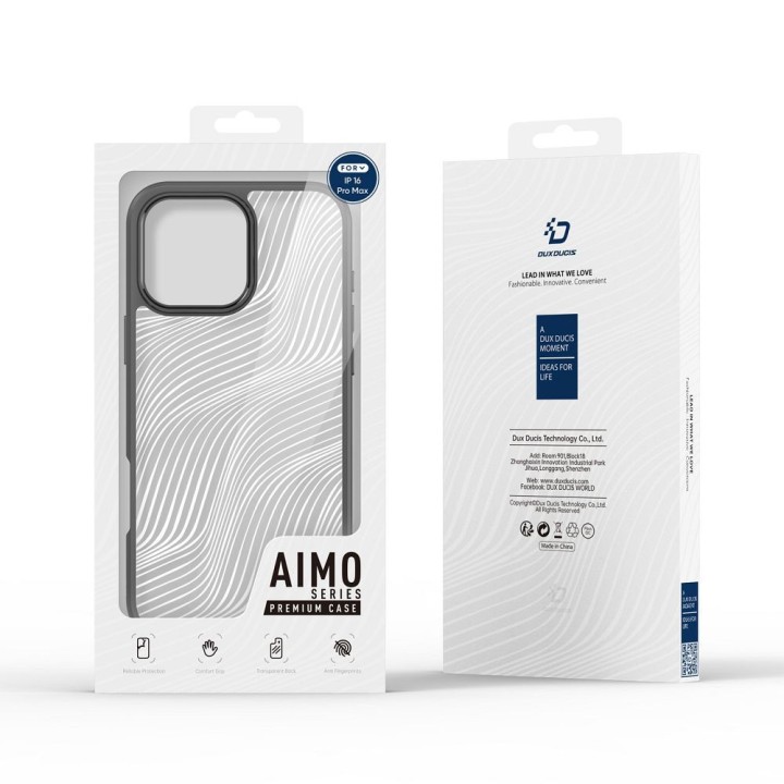 DUX DUCIS чохол AIMO MAG сумісний із MagSafe для IPHONE 16 Pro Max чорний