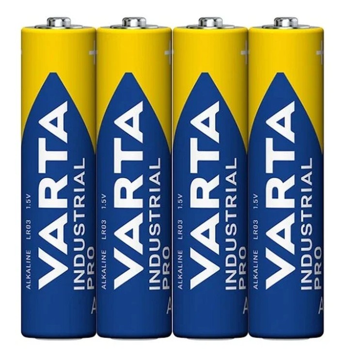 VARTA щелочная батарейка R3 (AAA) Industrial Pro 4 шт