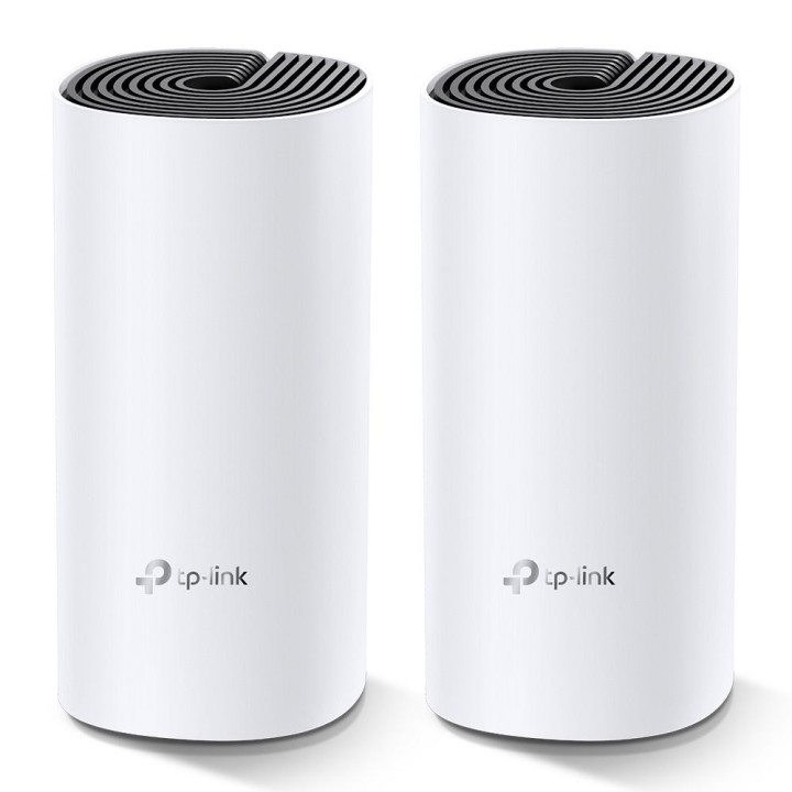 TP-LINK роутер Wi-Fi Mesh AC1200 Deco M4 1GbE комплект 2 шт