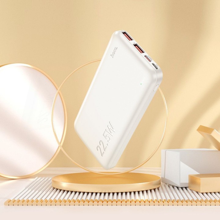 Повербанк Hoco 10000 mAh QC PD 3A 22,5W J101 белый