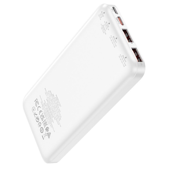 Power bank Hoco 10000 mAh QC PD 3A 22,5W J101 white