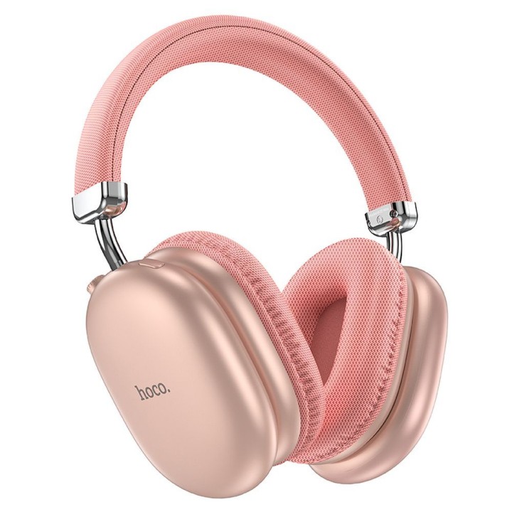 Wireless headphones on-ear Hoco W35 Max pink
