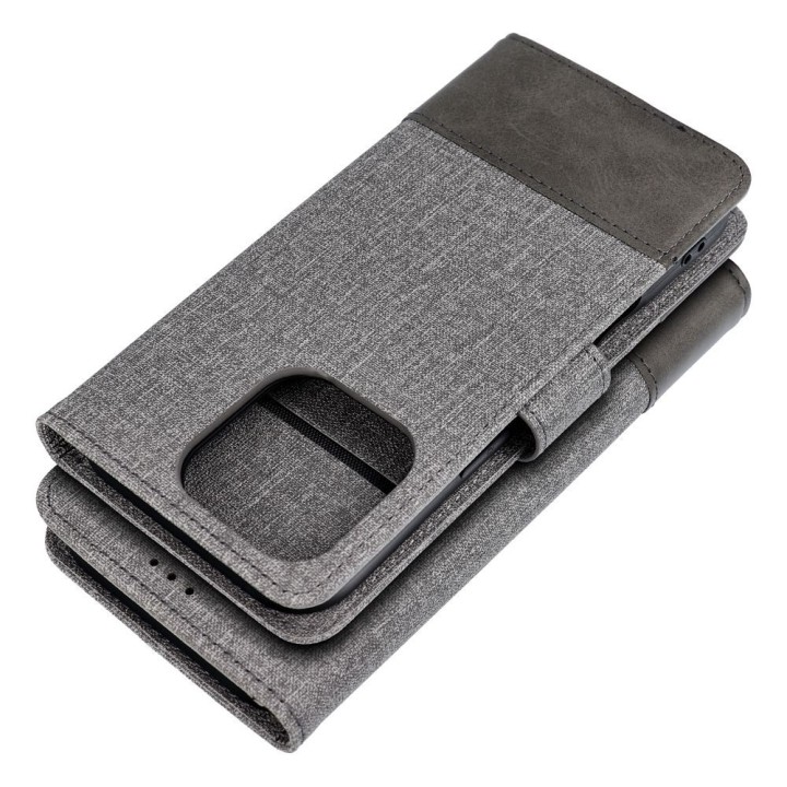 Flip case for iPhone 16 PLUS Gomma Book grey