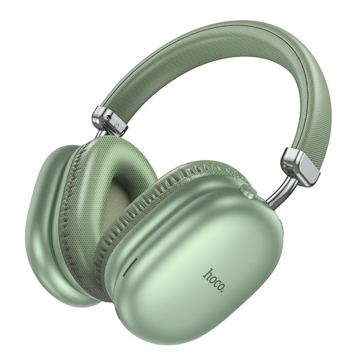 Wireless headphones on-ear Hoco W35 Max green