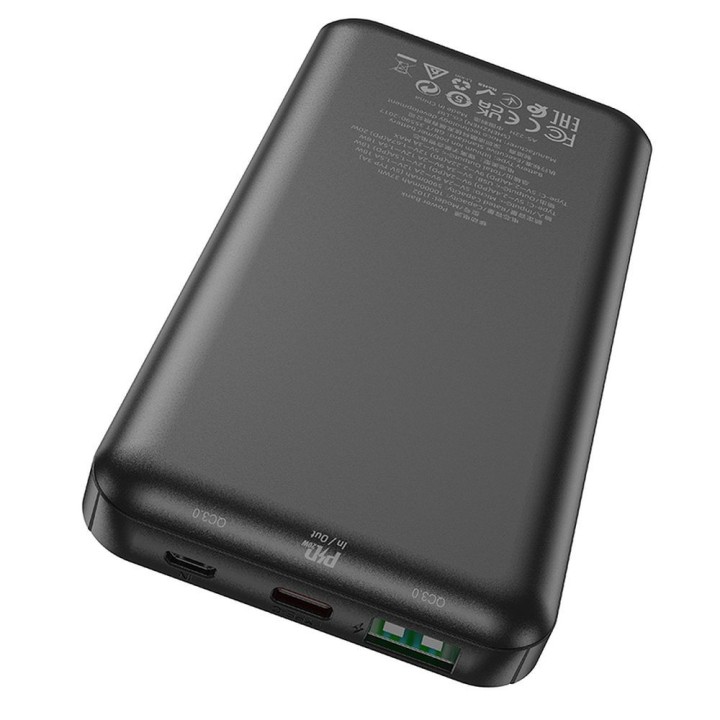 Повербанк Hoco 10000 mAh QC3.0 PD 3A 20W J102 черный