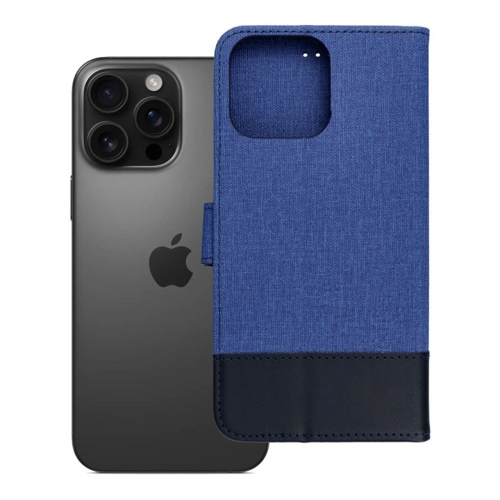 Чехол с клапаном для iPhone 16 PRO MAX Gomma Book синий