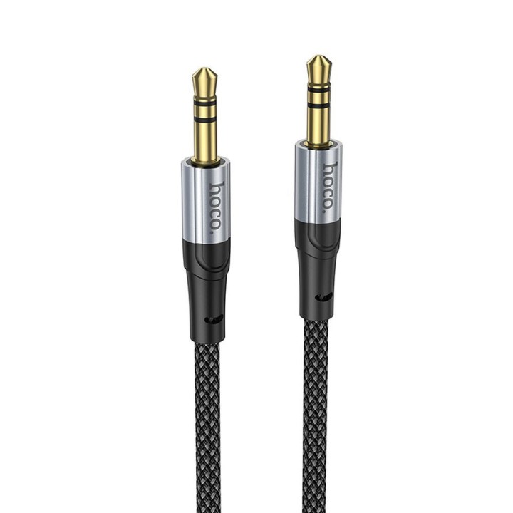 Cable AUX Jack 3,5 mm for Jack 3,5 mm Hoco 1 m UPA26 black