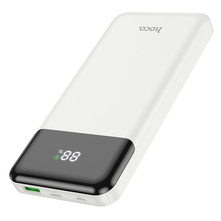 Power bank Hoco 10000 mAh QC3.0 PD 3A 20W J102 white