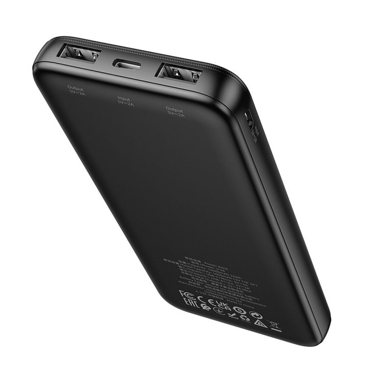 Power bank Hoco 10000 mAh 2A J128 black