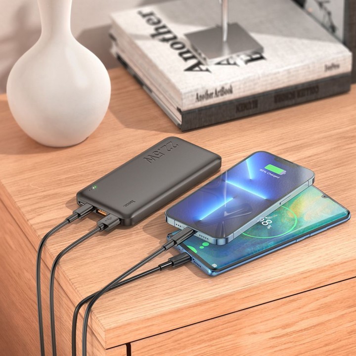Power bank Hoco 10000 mAh QC PD 3A 22,5W J101 black