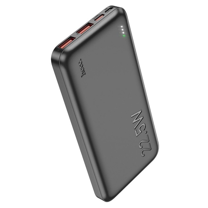 Повербанк Hoco 10000 mAh QC PD 3A 22,5W J101 чорний