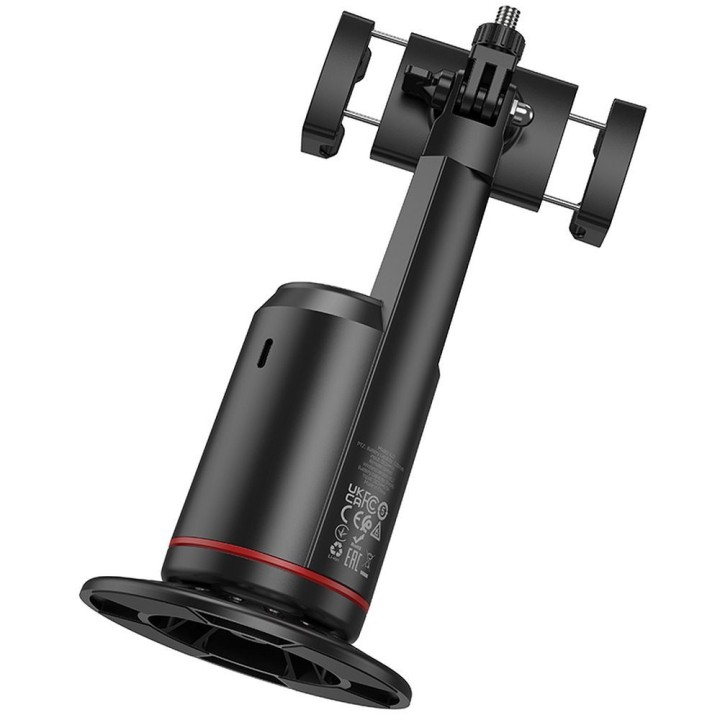 Phone holder Hoco obrotowy 360 degrees with automatycznym śledzeniem twarzy K23 black