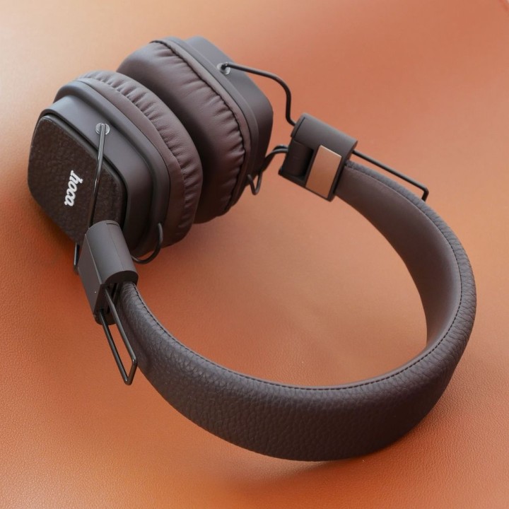 Wireless headphones on-ear Hoco W56 brown