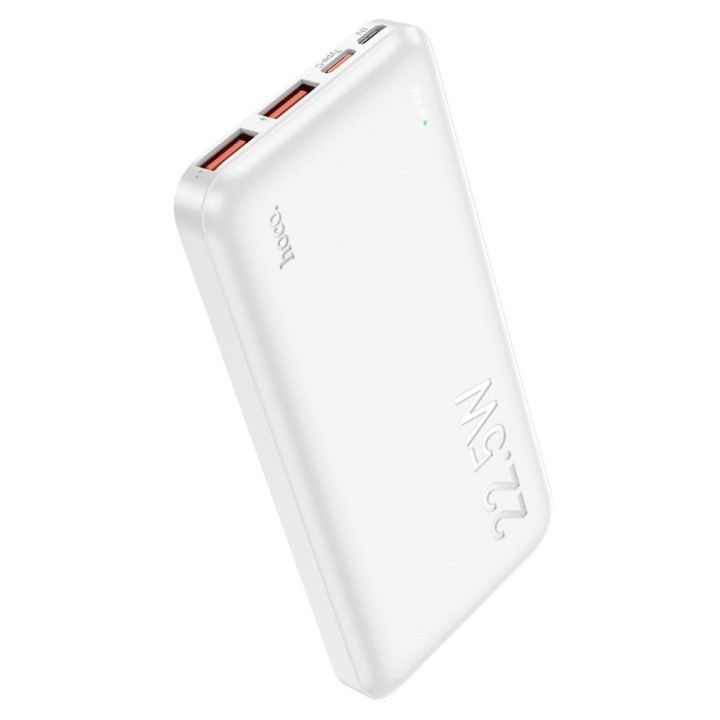 Повербанк Hoco 10000 mAh QC PD 3A 22,5W J101 белый