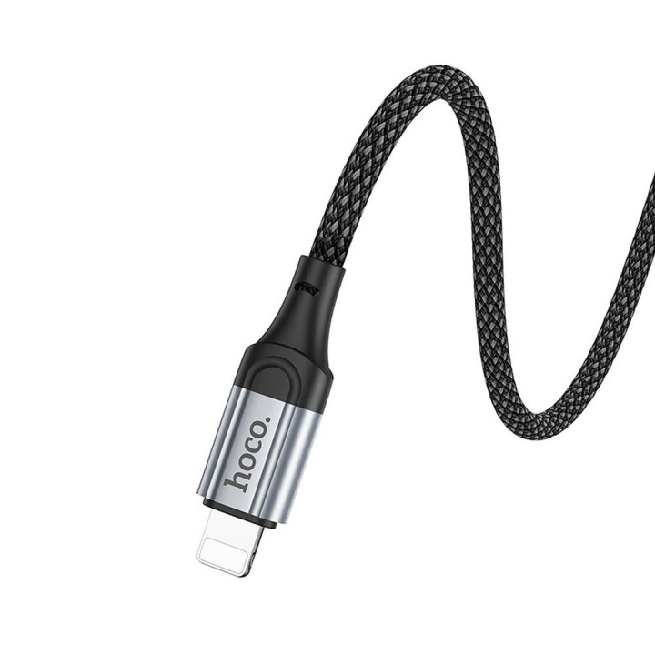 Кабель AUX Lightning для Jack 3,5 mm Hoco 1 m UPA26 черный