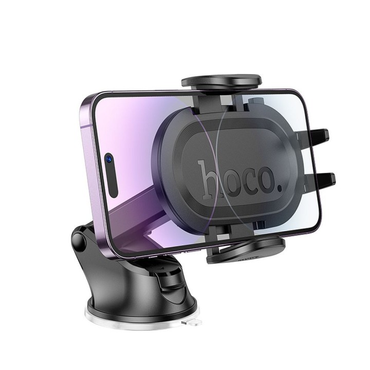 Phone holder for car universal Hoco for dashboard H54 black
