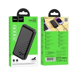 HOCO повербанк 20000 mAh 2A J123A черный