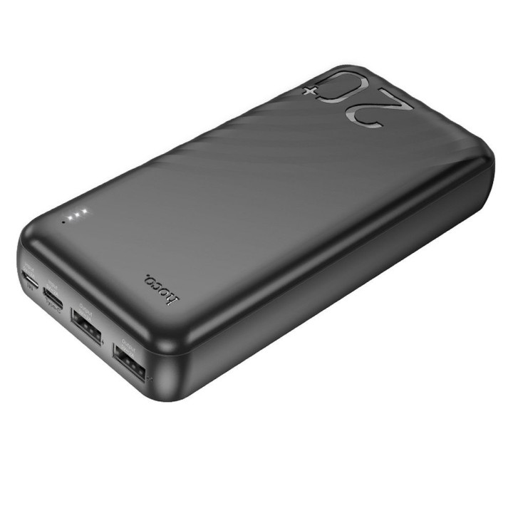 HOCO powerbank 20000 mAh 2A J123A czarny