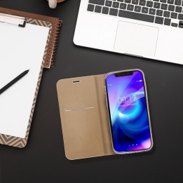Flip case for Samsung A13 4G Luna Book Gold gold