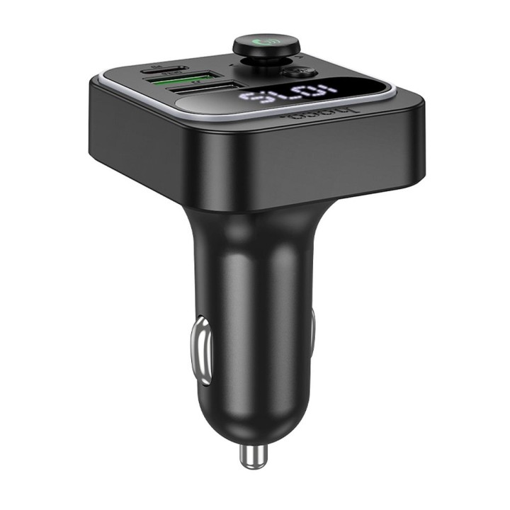 Transmitter car Bluetooth Hoco QC3.0 PD 20W E85 black