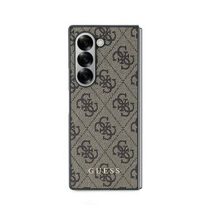 GUESS чехол для SAMSUNG Z Fold 6 GUHCZFD6GF4GBR (HC PU 4G Charm) коричневый