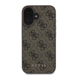GUESS чохол для IPHONE 16 GUHCP16SG4GFBR (PU 4G Classic) коричневий