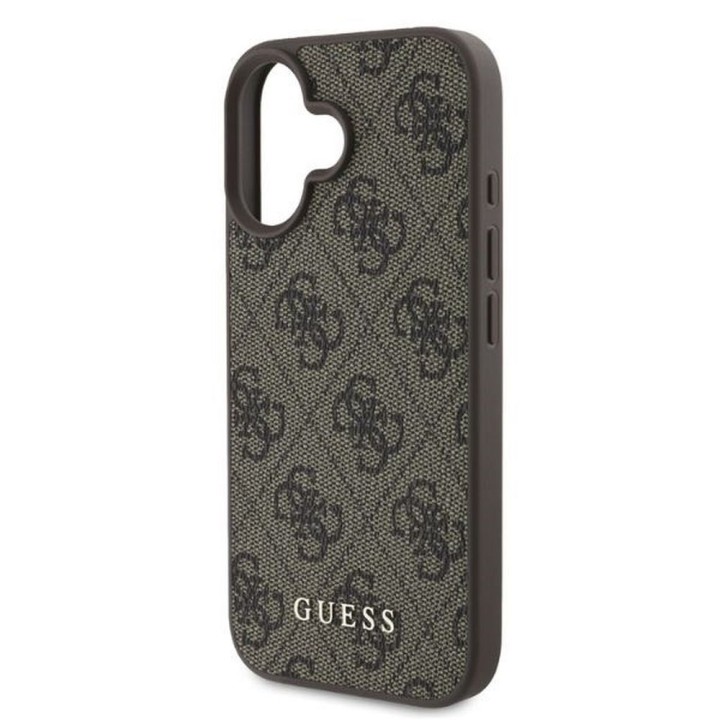 GUESS чохол для IPHONE 16 GUHCP16SG4GFBR (PU 4G Classic) коричневий