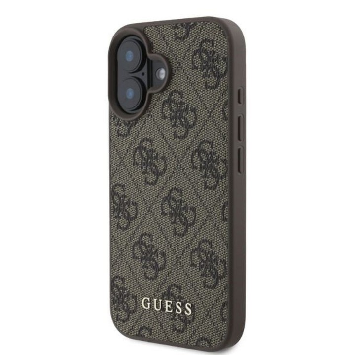 GUESS чохол для IPHONE 16 GUHCP16SG4GFBR (PU 4G Classic) коричневий