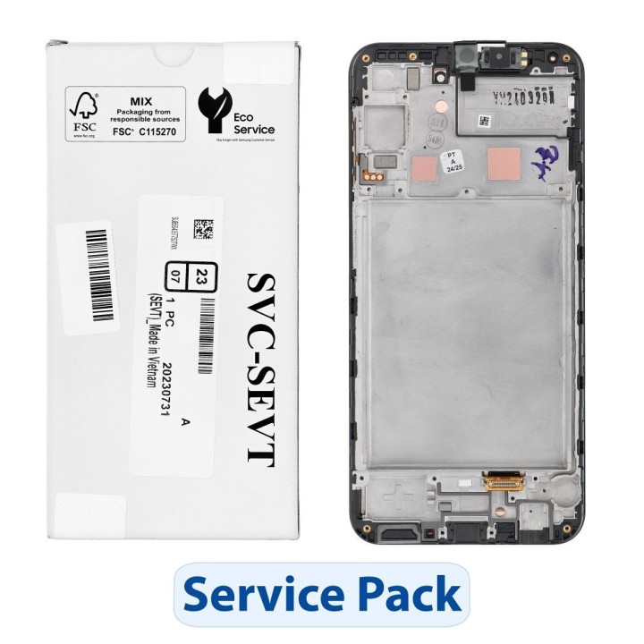 ServicePack Wyświetlacz LCD SAMSUNG A24 4G A245F GH82-31240A