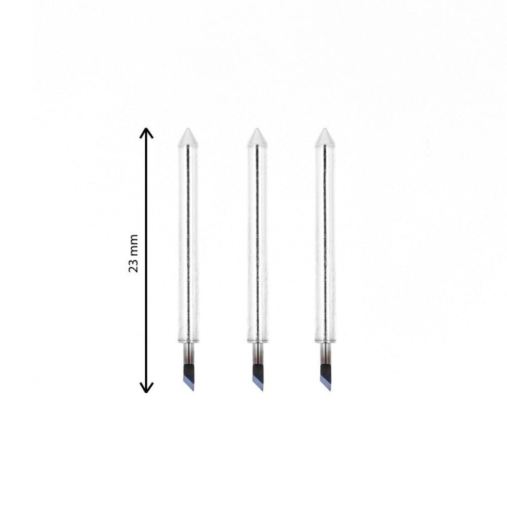 Plotter blade set Forcell for cutting protective films from the series Forcell F-Protect FLEXIBLE 7H, 7H PRIVACY 3 pcs