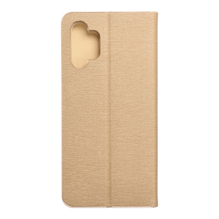 Flip case for Samsung A13 4G Luna Book Gold gold