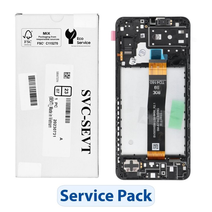 ServicePack LCD дисплей SAMSUNG A13 5G A136B GH82-29077A
