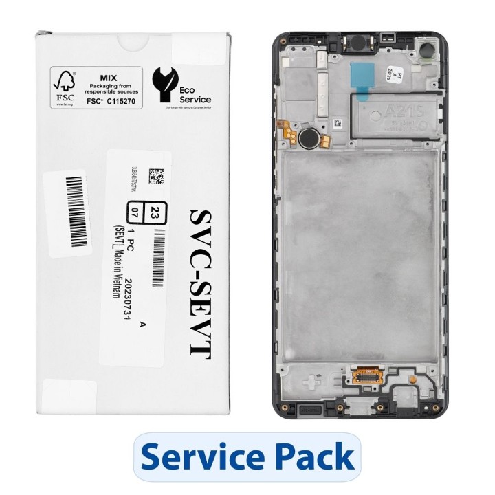 ServicePack Wyświetlacz LCD SAMSUNG A21s A217F GH82-22988A