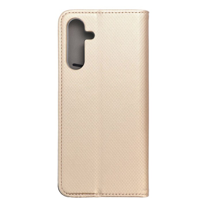 Чехол с клапаном для Samsung M55 Smart Case Book золотой