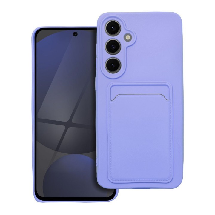 Case CARD CASE for SAMSUNG S24 FE purple