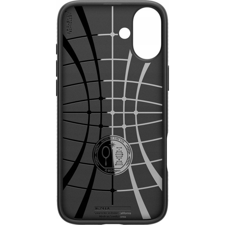 SPIGEN чехол LIQUID AIR для IPHONE 16 матовый черный