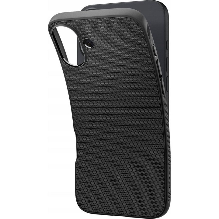 SPIGEN чехол LIQUID AIR для IPHONE 16 матовый черный