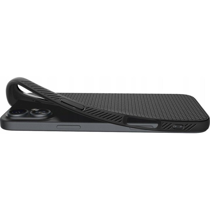 SPIGEN чехол LIQUID AIR для IPHONE 16 матовый черный