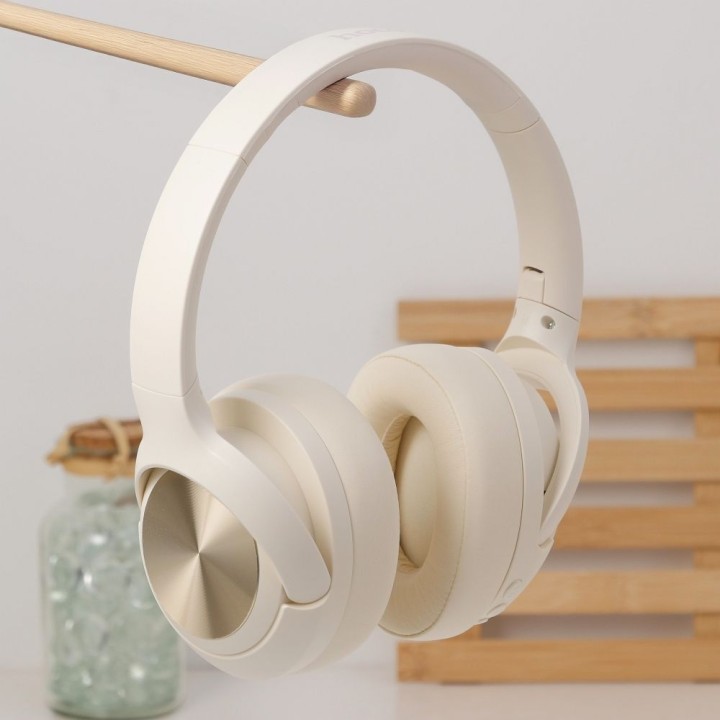 Wireless headphones on-ear Hoco ANC W54 white
