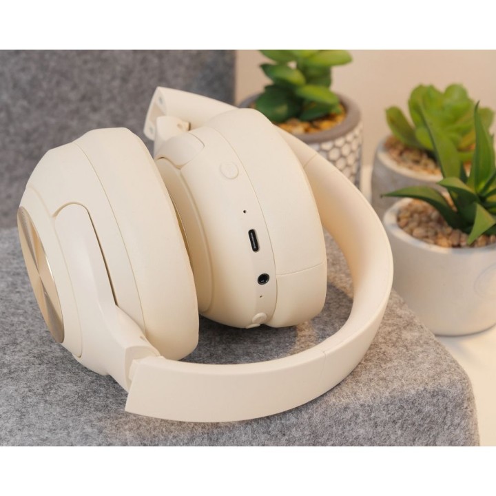 Wireless headphones on-ear Hoco ANC W54 white
