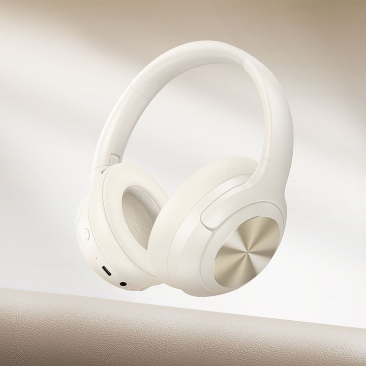 Wireless headphones on-ear Hoco ANC W54 white