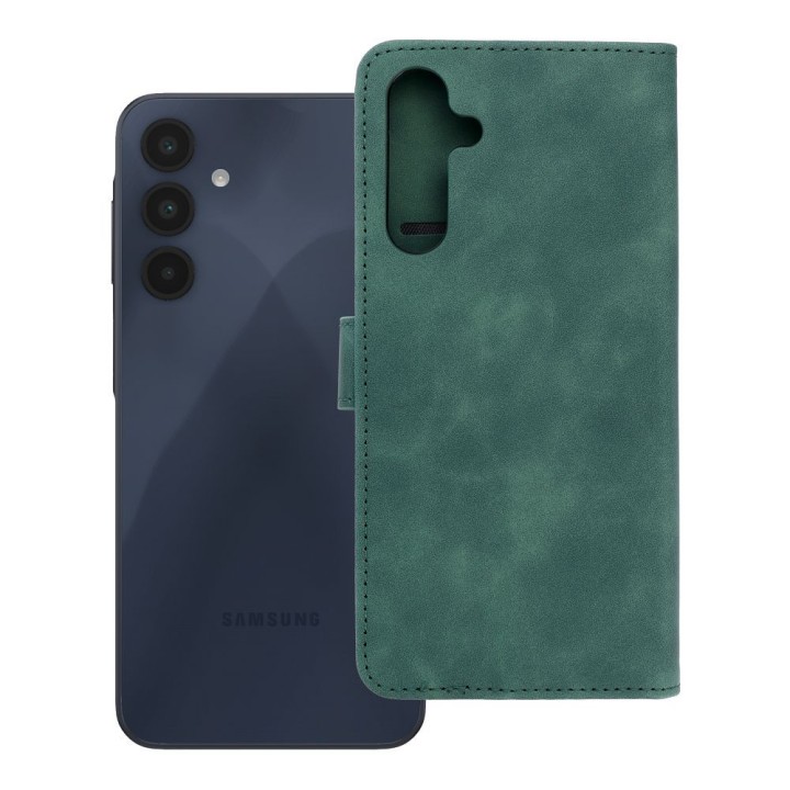 Flip case for Samsung A16 5G Tender Book green