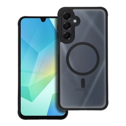 Чехол для Samsung A16 5G / A16 4G Full Matte Mag Cover совместимый с MagSafe черный